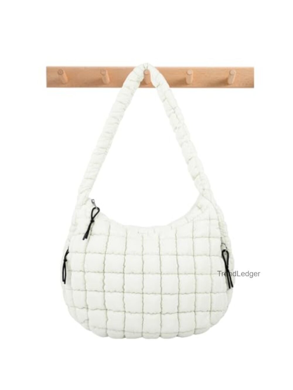 Quilted Puffer Tote Bag Nylon Crossbody Shoulder Hobo Handbag Travel